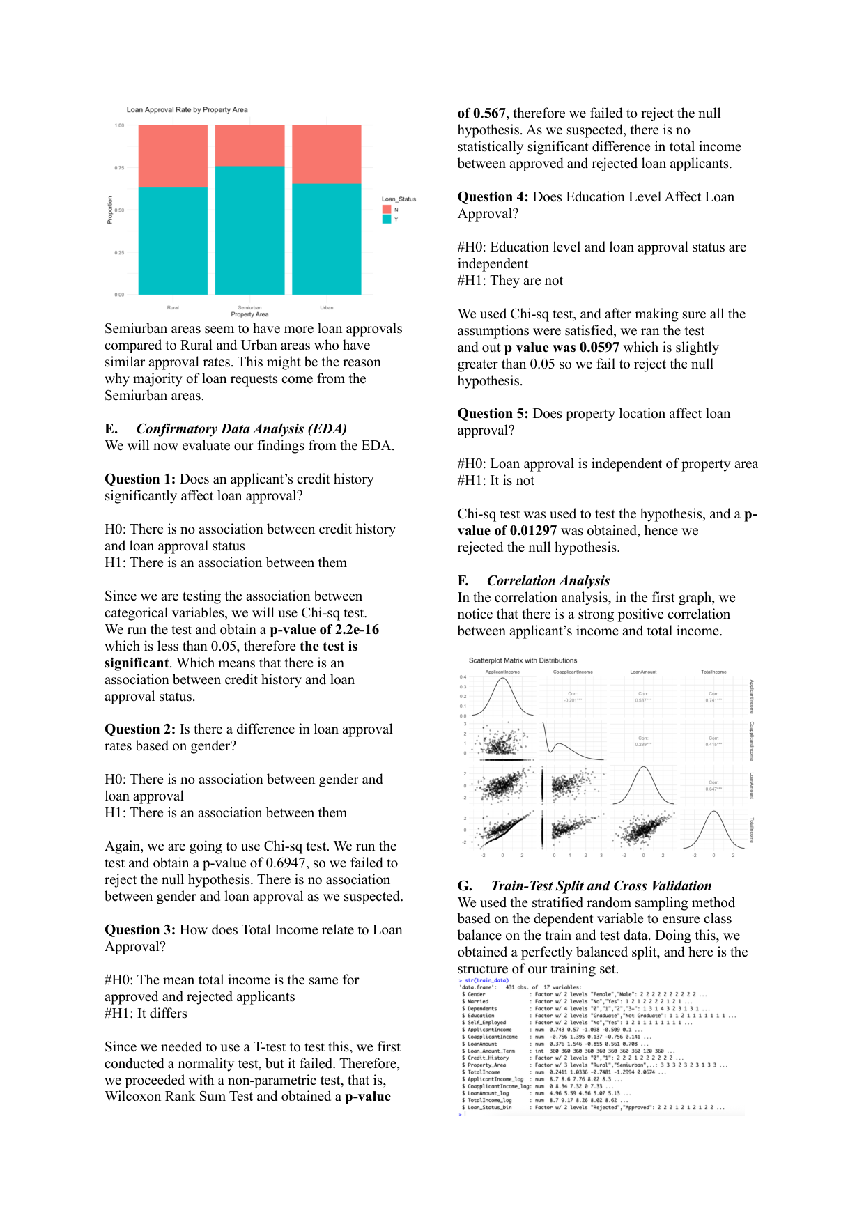 Predicting loan approvals with ML, page 3